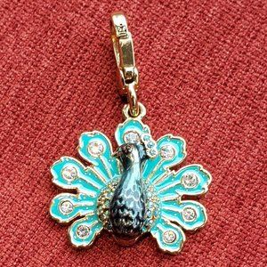 Juicy Couture Gold Peacock Charm